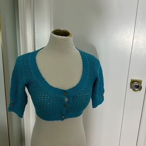 Free People Beach blue coverup